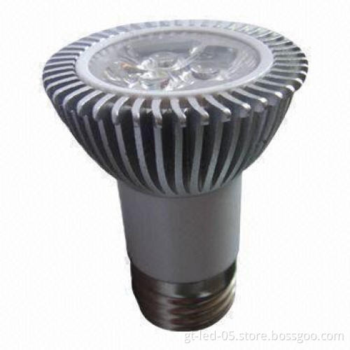 3W LED Spotlight with 300lm, >40,000 Hours Long Lifespan